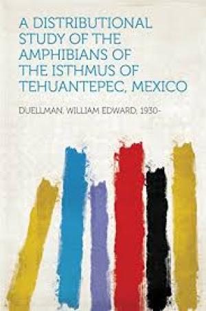 A Distributional Study of the Amphibians of the Isthmus of Tehuantepec, México